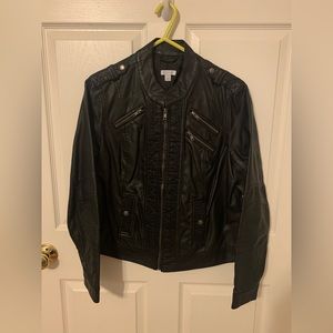 Relativity Black Leather Jacket